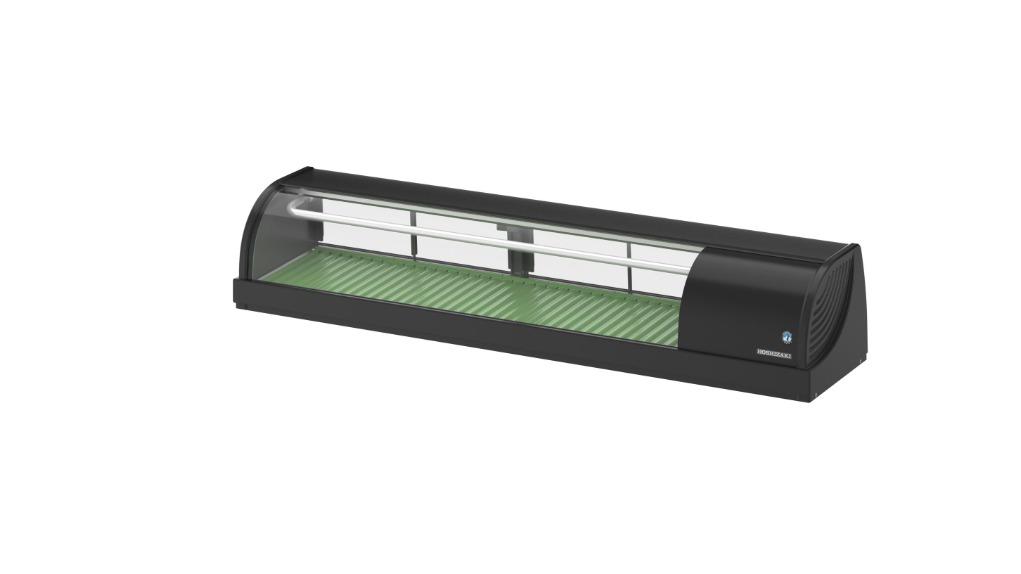 Hoshizaki Right Sided Sushi Display Case with LED Lighting - 57 Litre