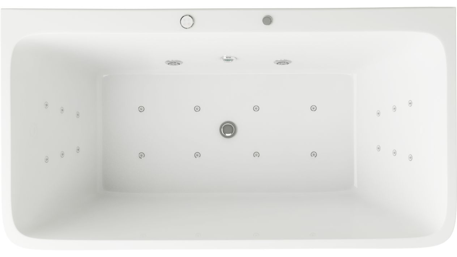 Entrend Design Escape 1500mm Back to Wall Body Therapy Premium Spa