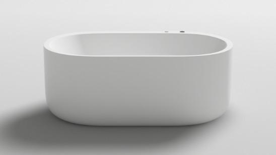 Entrend Design Essence 1500mm Premium Oval Freestanding Spa