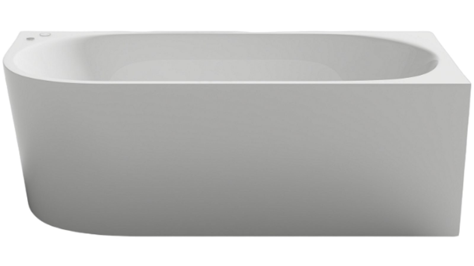 Entrend Design Lindo 1700mm Right Hand Corner Body Therapy Freestanding Bath Spa