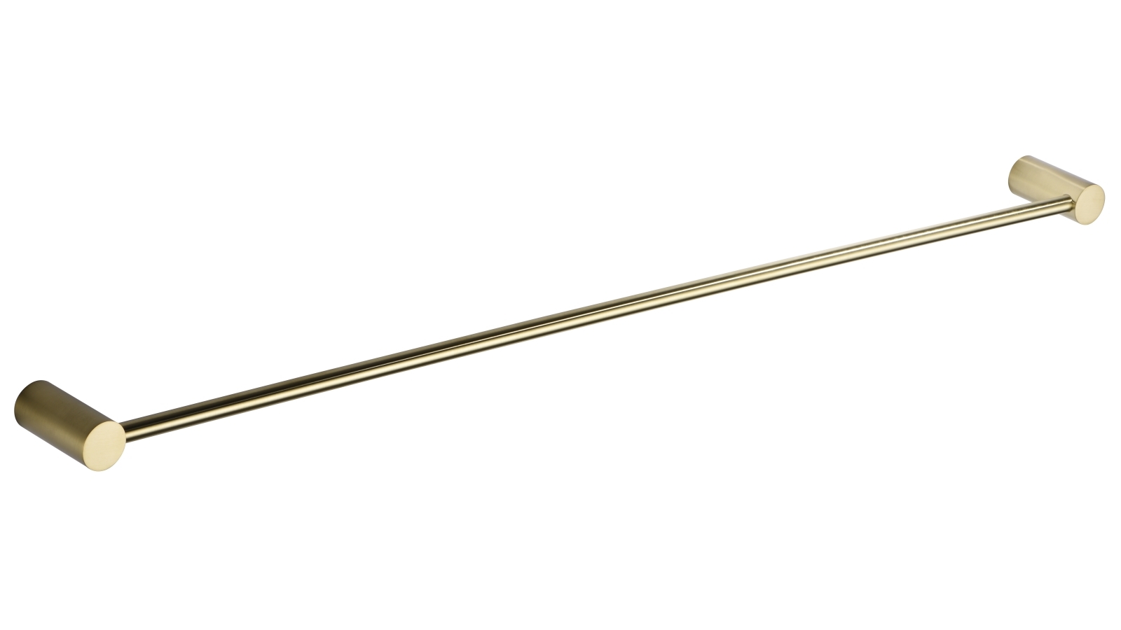PLD Oasis Single Towel Rail - Brushed Brass