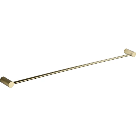 PLD Oasis Single Towel Rail - Brushed Brass