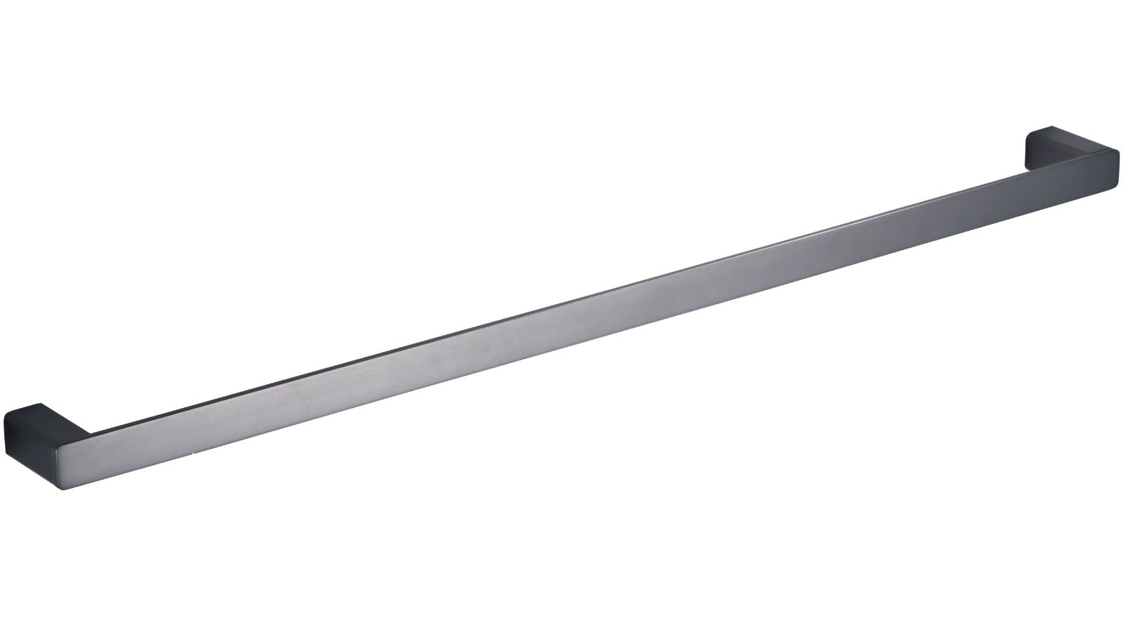 PLD Surface 800 Single Towel Rail - Gunmetal