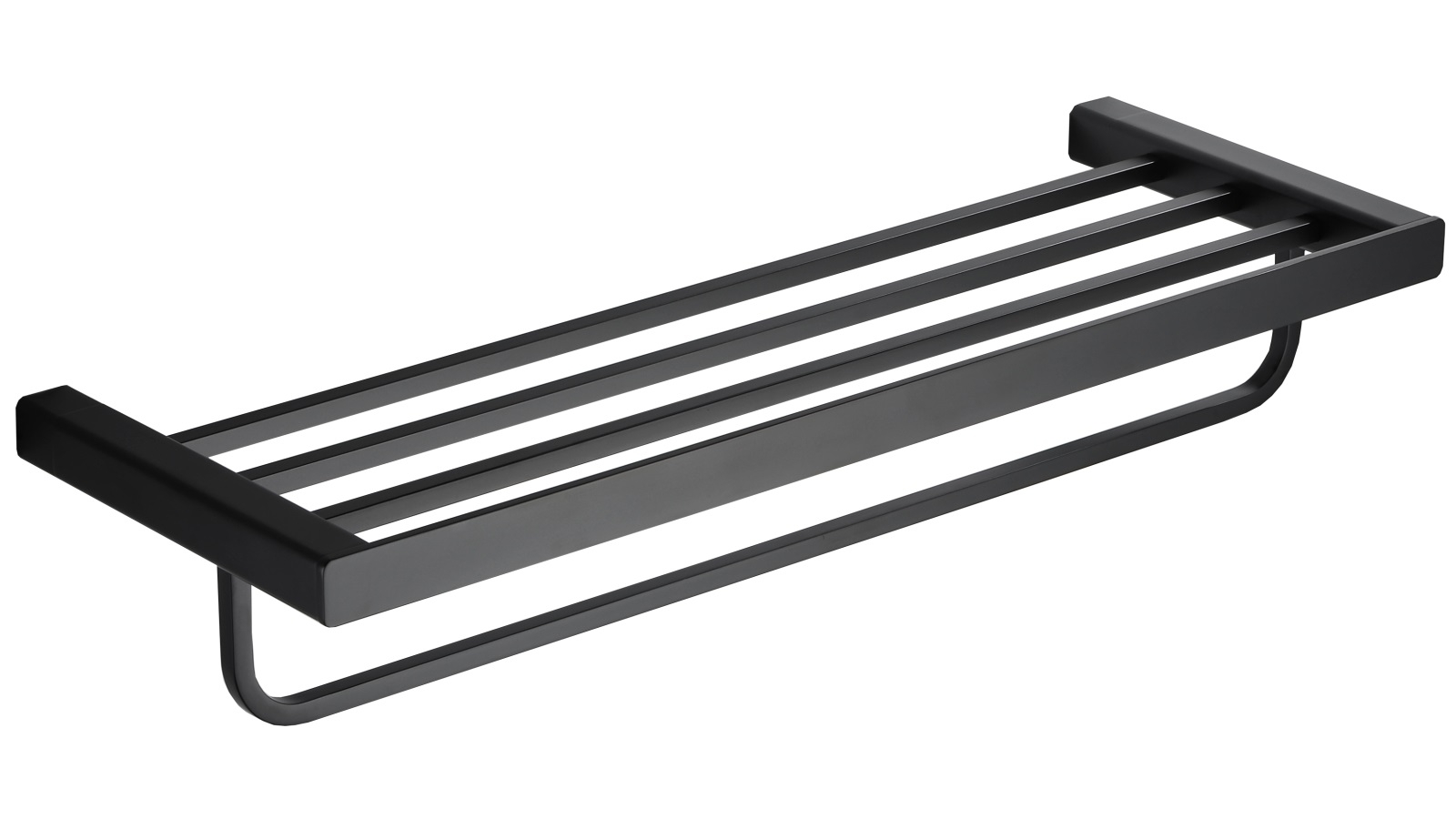 PLD Surface Towel Shelf - Matte Black