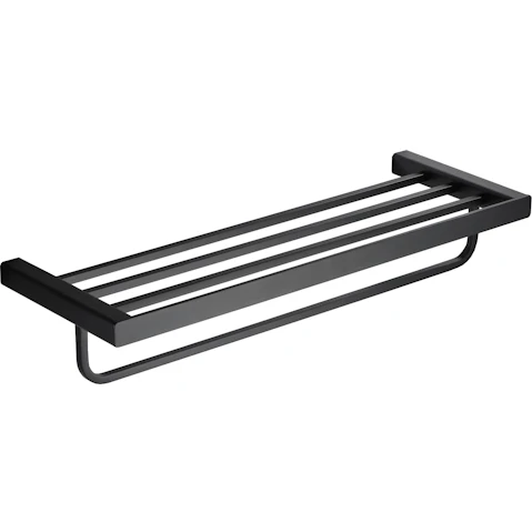 PLD Surface Towel Shelf - Matte Black