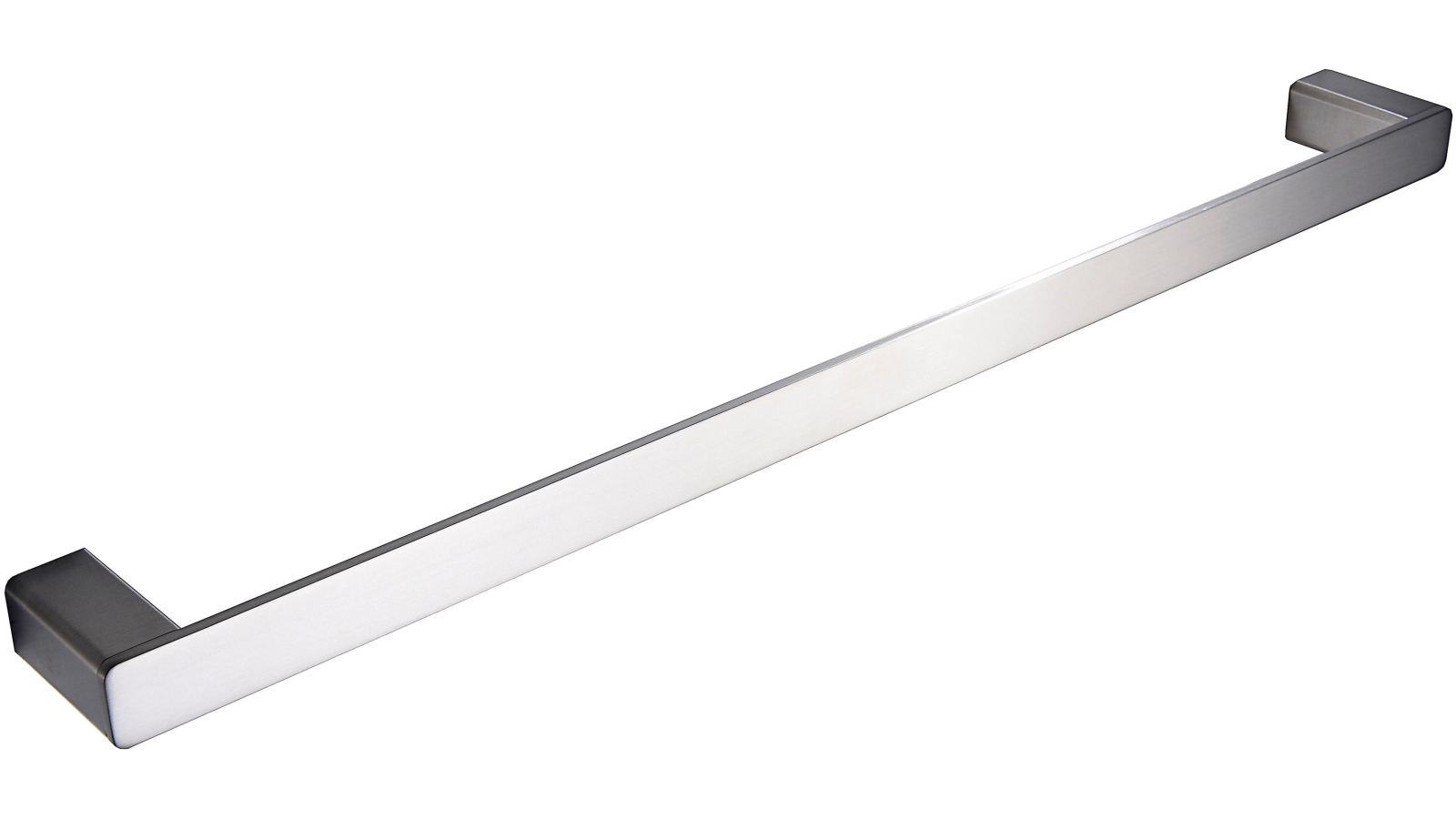 PLD Surface 800mm Single Towel Rail - Satin Nickel
