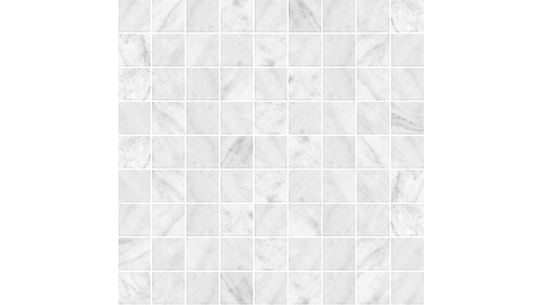 Italian Carrara Square 282x282mm Honed Tile