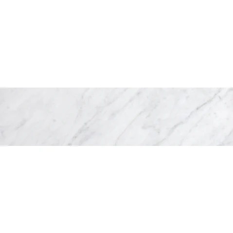 Italian Carrara 75x300mm Honed Tile