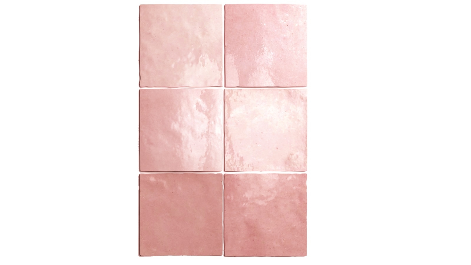 Artisan Rose Mallow 132x132mm Gloss Tile