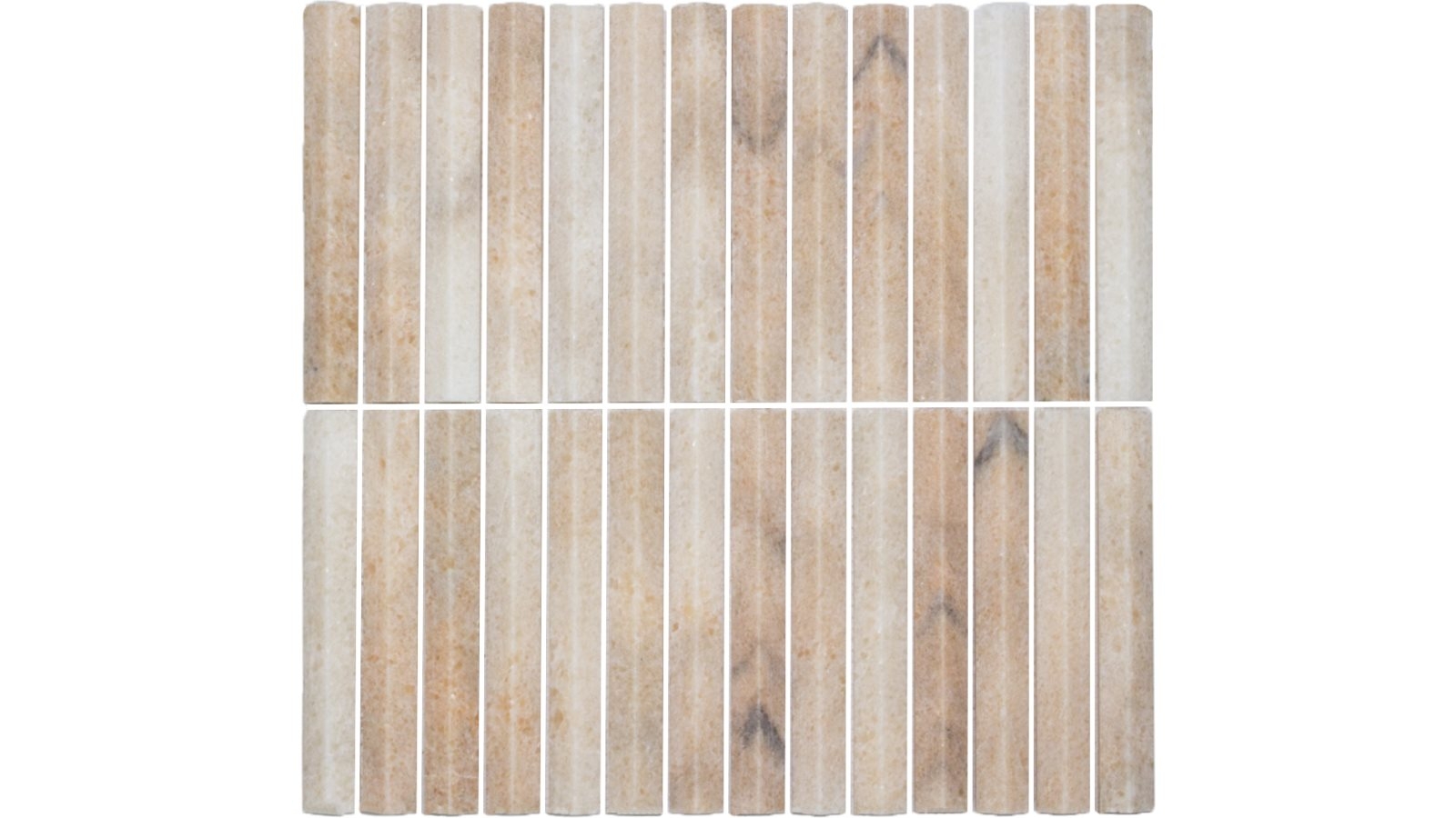 S.Sticks Rosa 306x292mmm Honed Mosaics Tile