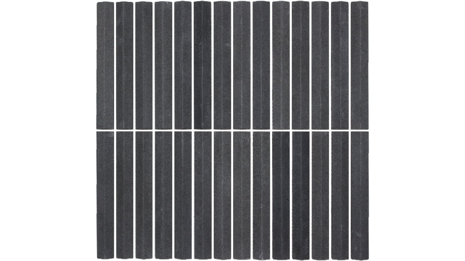 S.Sticks Basalt 306x292mmm Honed Mosaics Tile