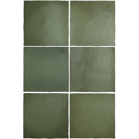 Magma Malachite 132x132mm Matt Tile