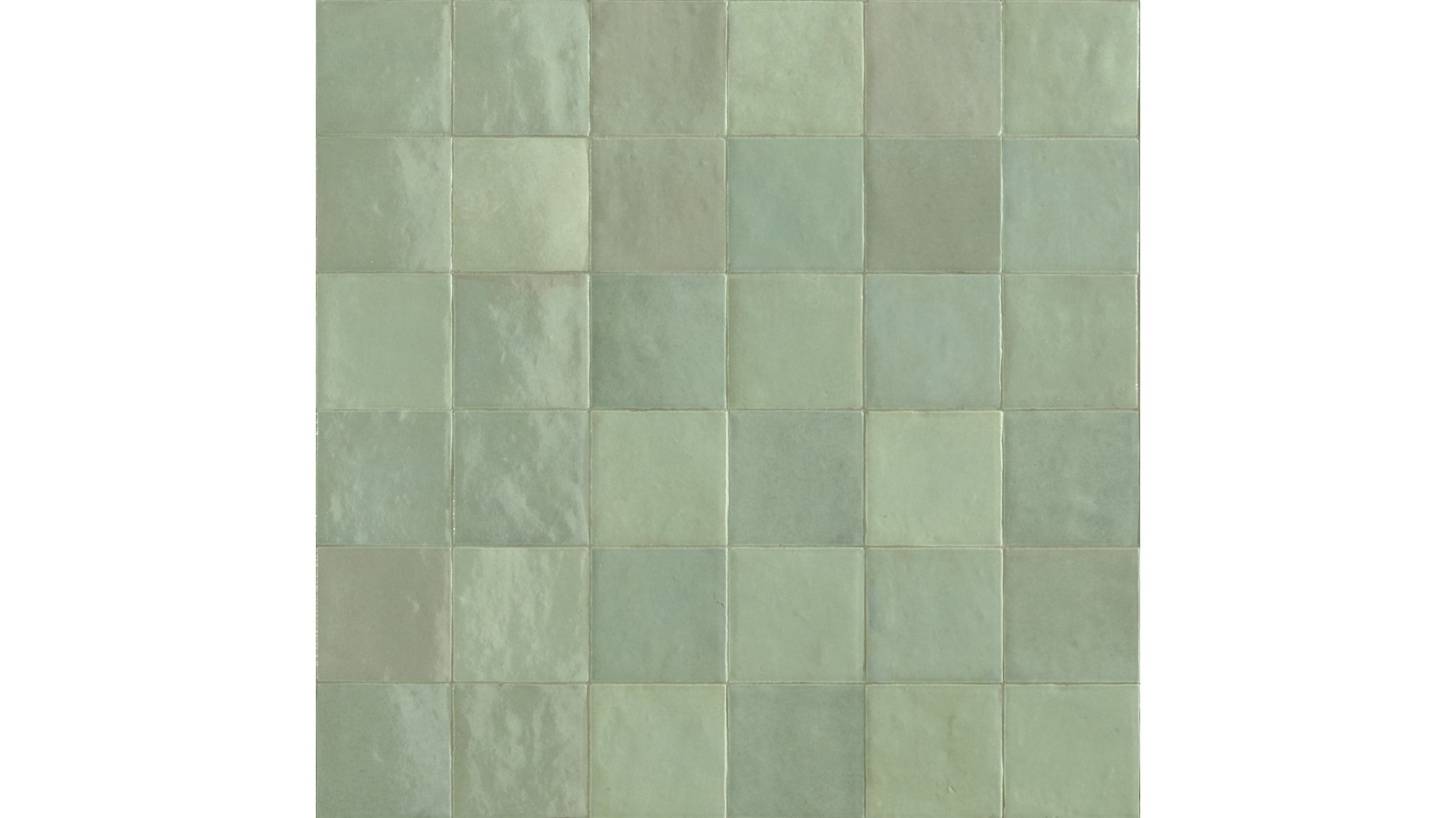Zellige Turchese 100x100mm Gloss Tile