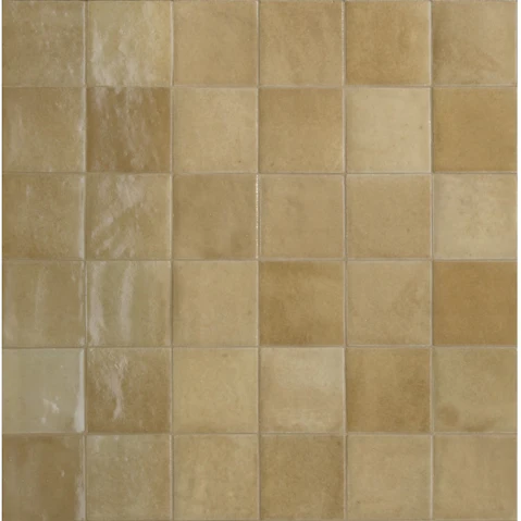 Zellige Cammello 100x100mm Gloss Tile