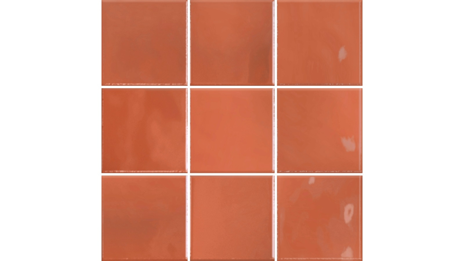 Retromix Terra Ross 100x100mm Glossy N/R Tile