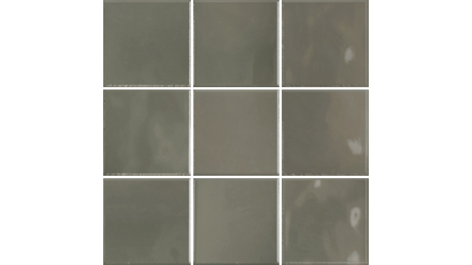 Retromix Moss 100x100mm Glossy N/R Tile