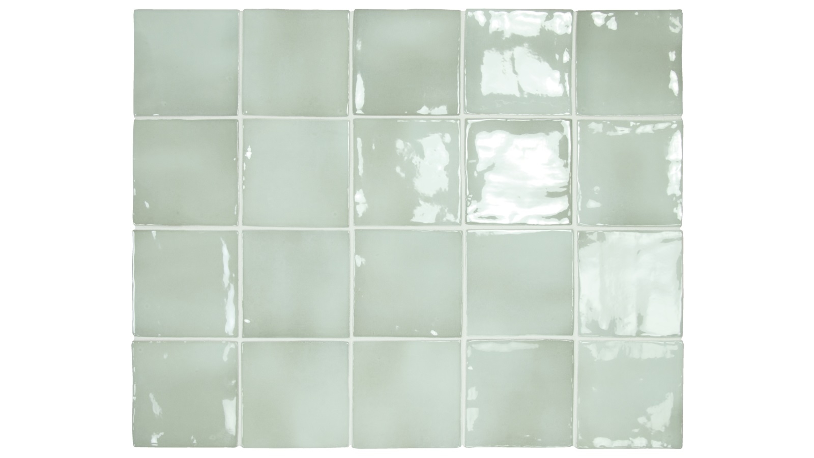 Manacor Mint 100x100mm Gloss Tile