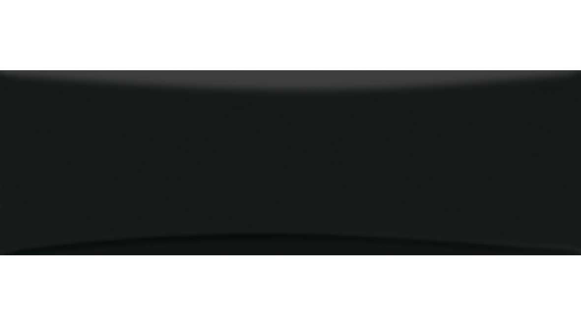 Bella Vita Black 82x257mm Gloss Tile