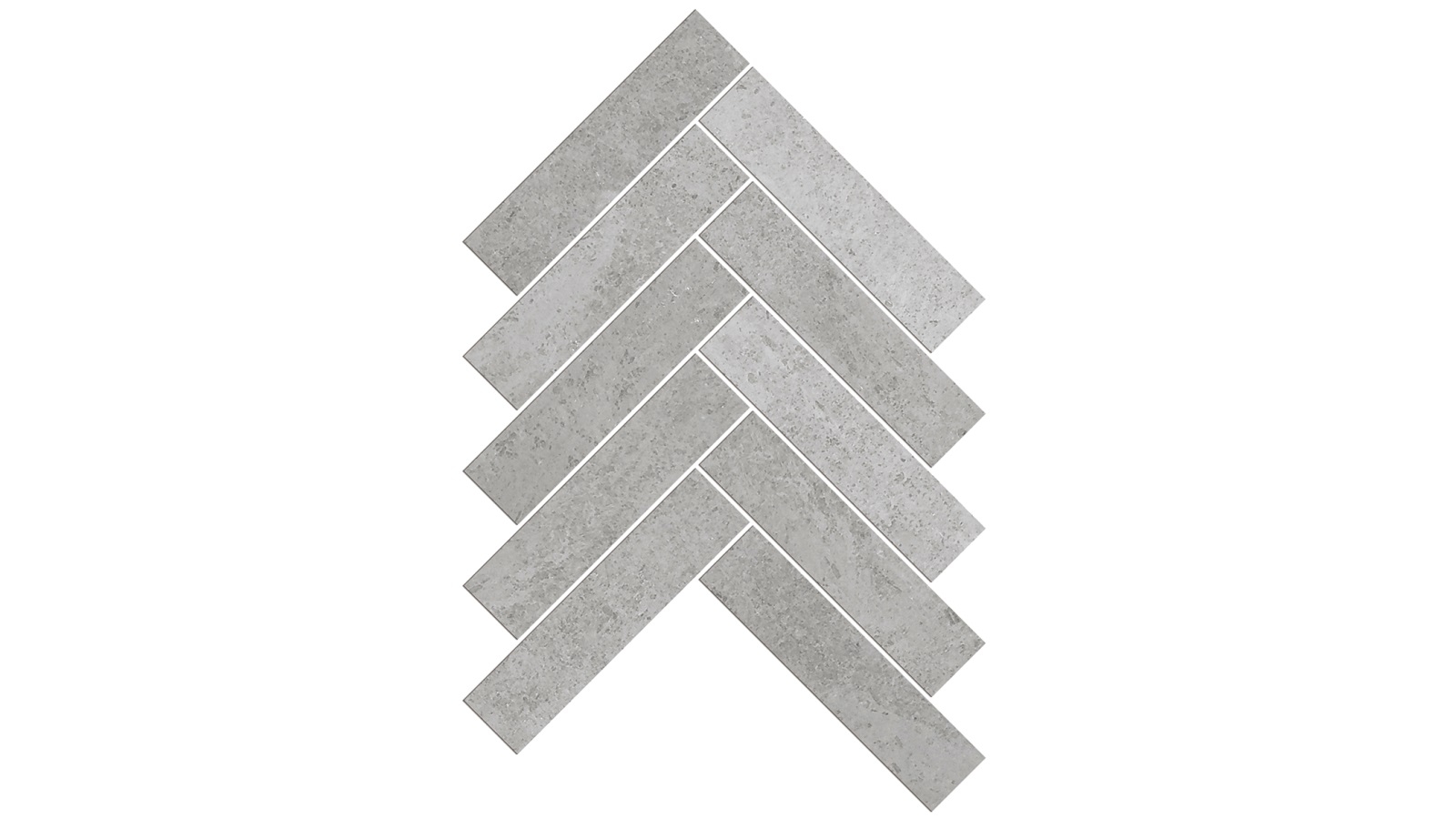 Artemis New Grey Herringbone 35x150mm Honed Tile