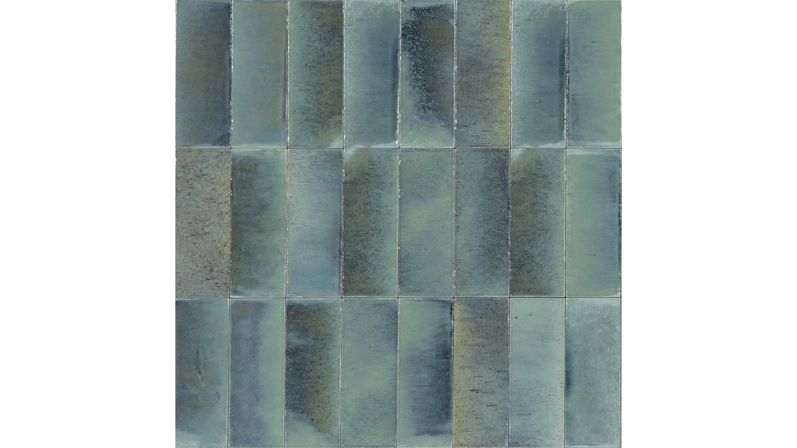 Gleeze Turchese Blue 75x200mm Gloss Tile
