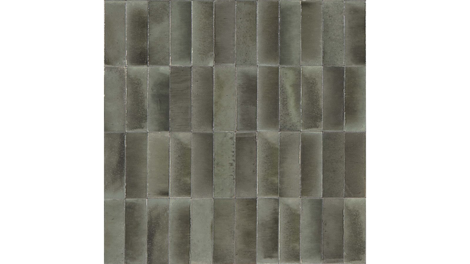 Gleeze Grigio Charcoal 50x150mm Gloss Tile