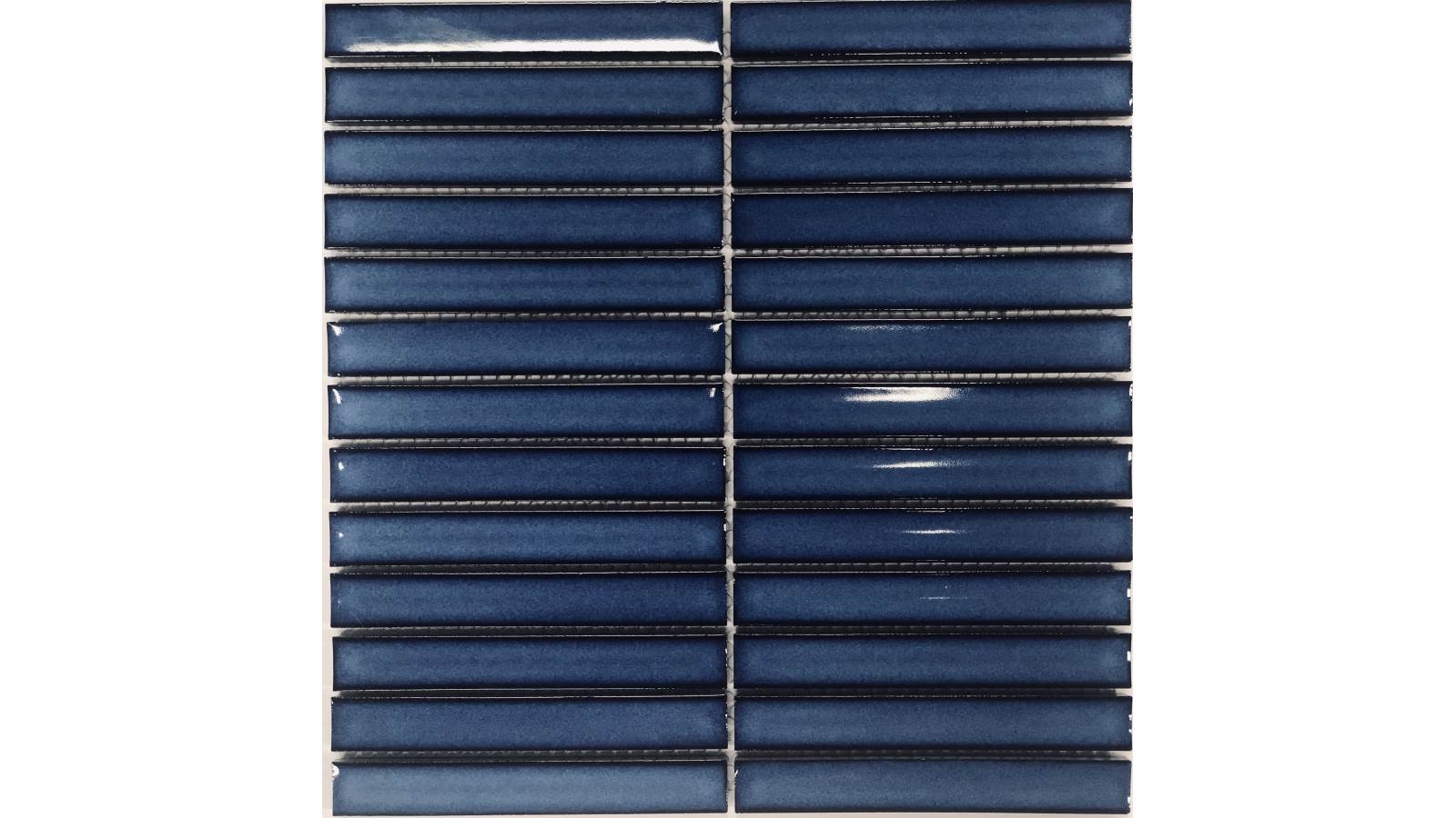 KitKat 20x145mm Cobalt Blue Gloss Porcelain Wall Tile