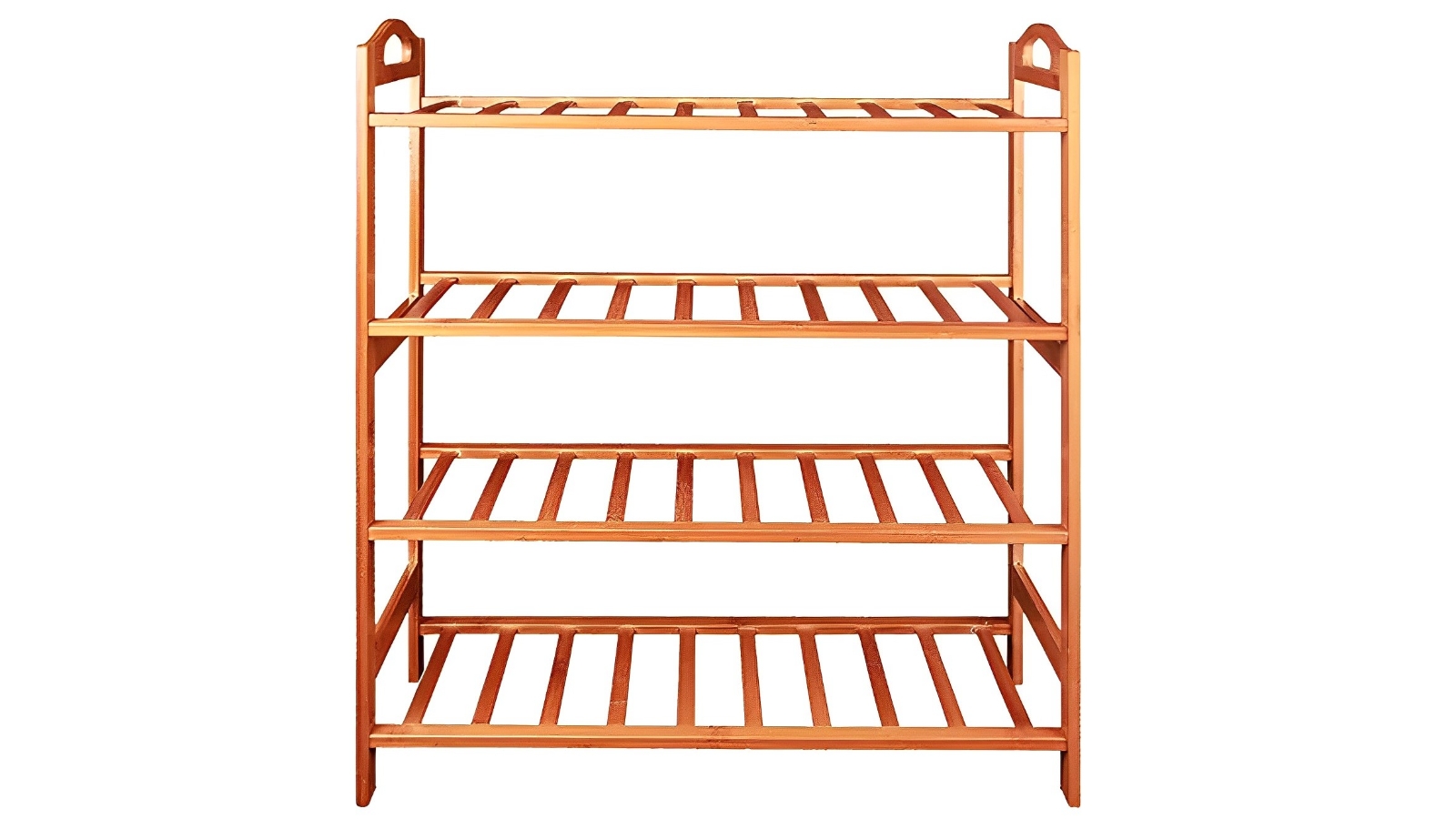 Living Today 4 Tiers Bamboo Storage Shoe Rack
