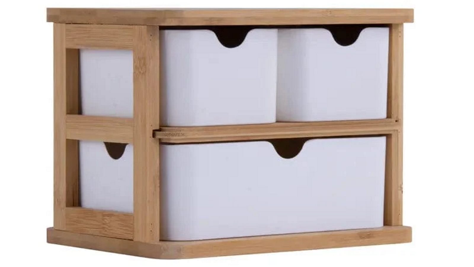 Clevinger Bamboo Fibre Storage Drawer Set