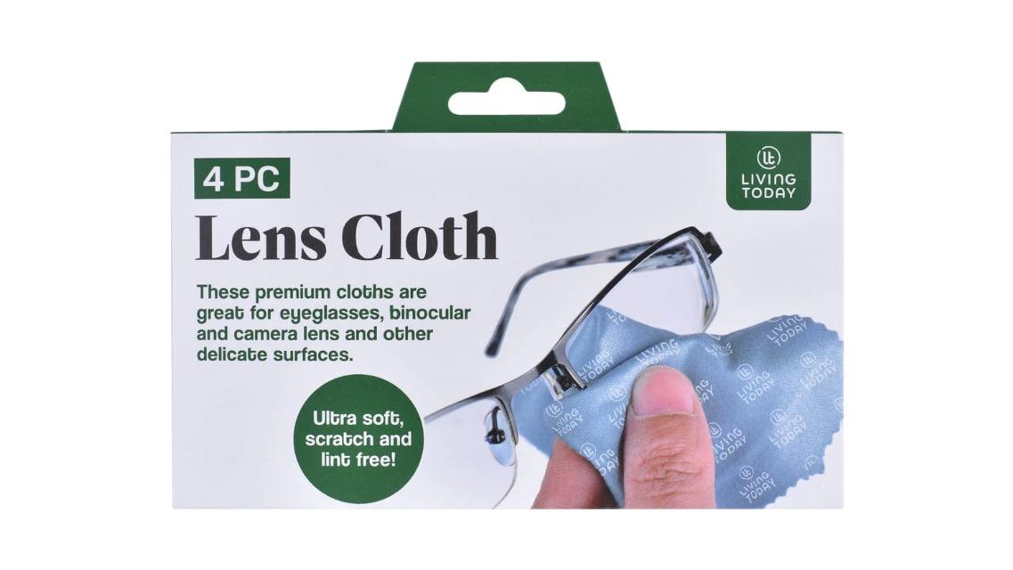 Living Today 4 Piece Lens Polishing Cloth