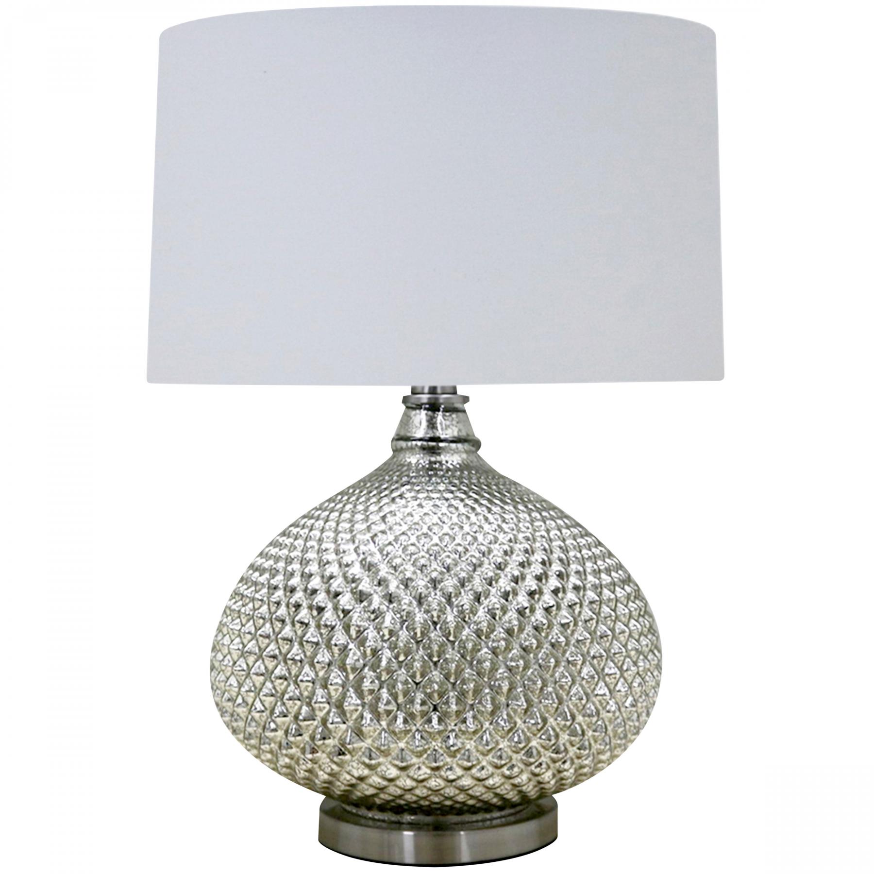 Hobnail Mercury Table Lamp