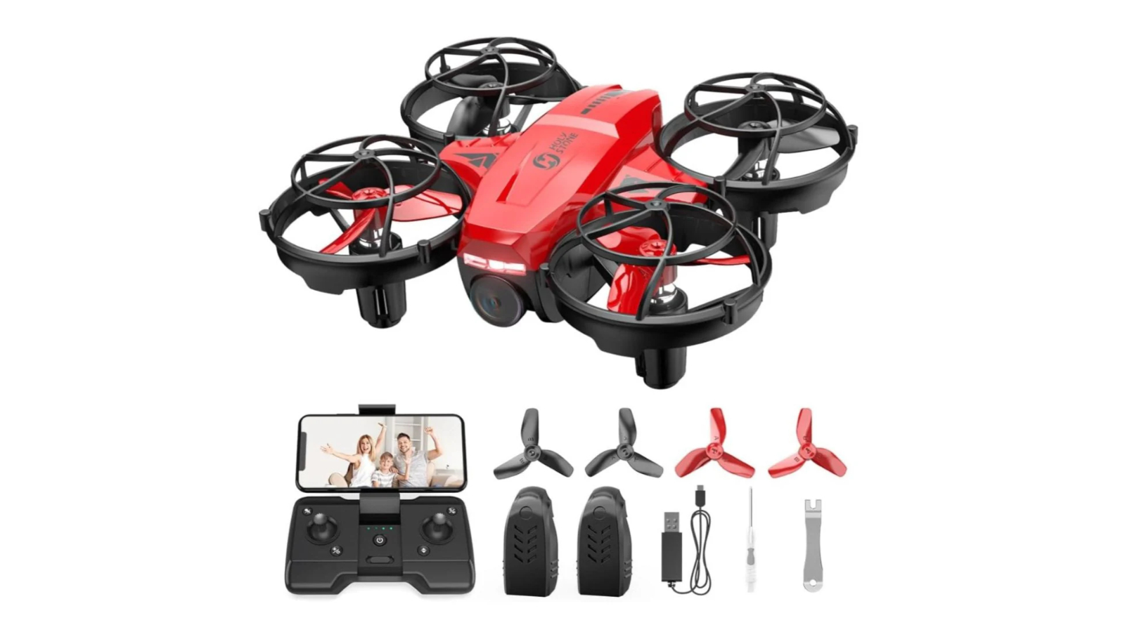 Holy Stone HS420 Mini HD FPV Drone with Camera RC Quadcopter