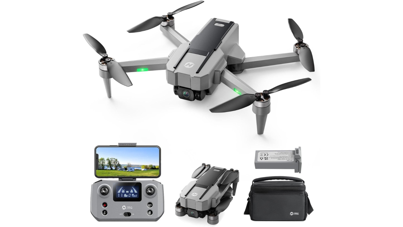 Holy Stone HS440G Foldable FPV RC Quadcopter Drone with 4K Camera