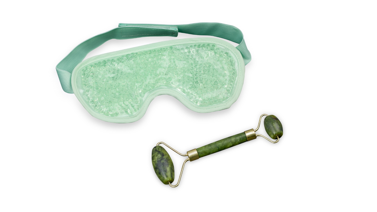 HoMedics Jade Roller and Hot/Cold Mask Gift Set