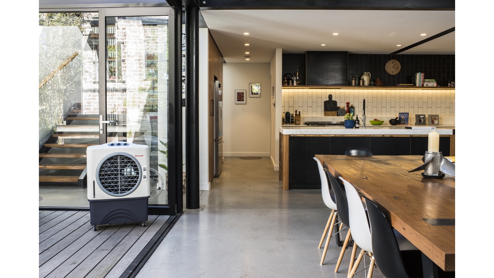 HoneyWell 40L Outdoor Evaporative Cooler Harvey Norman