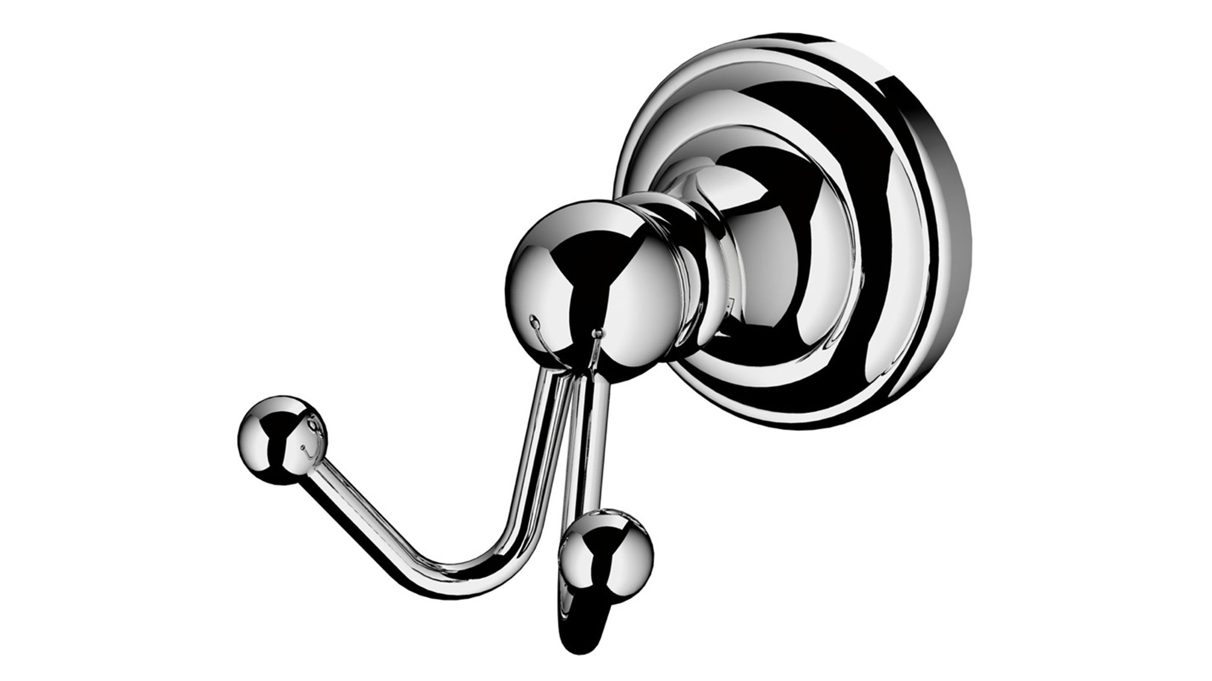 Parisi Hermitage Double Robe Hook