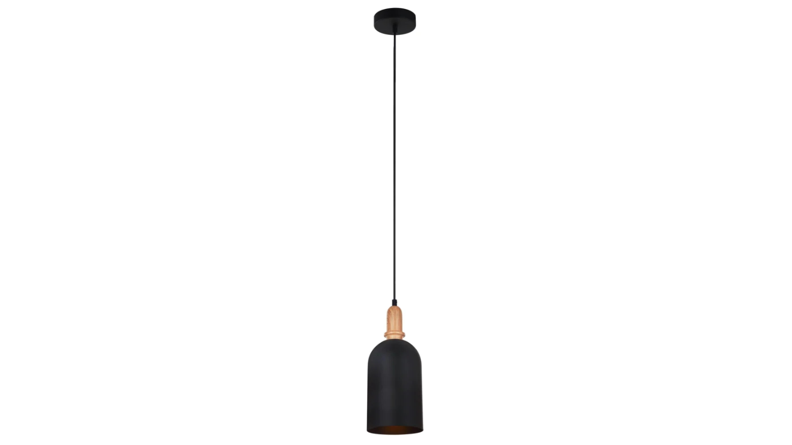 HORTEN Scandinavian Oblong Pendant Light - Matte Black