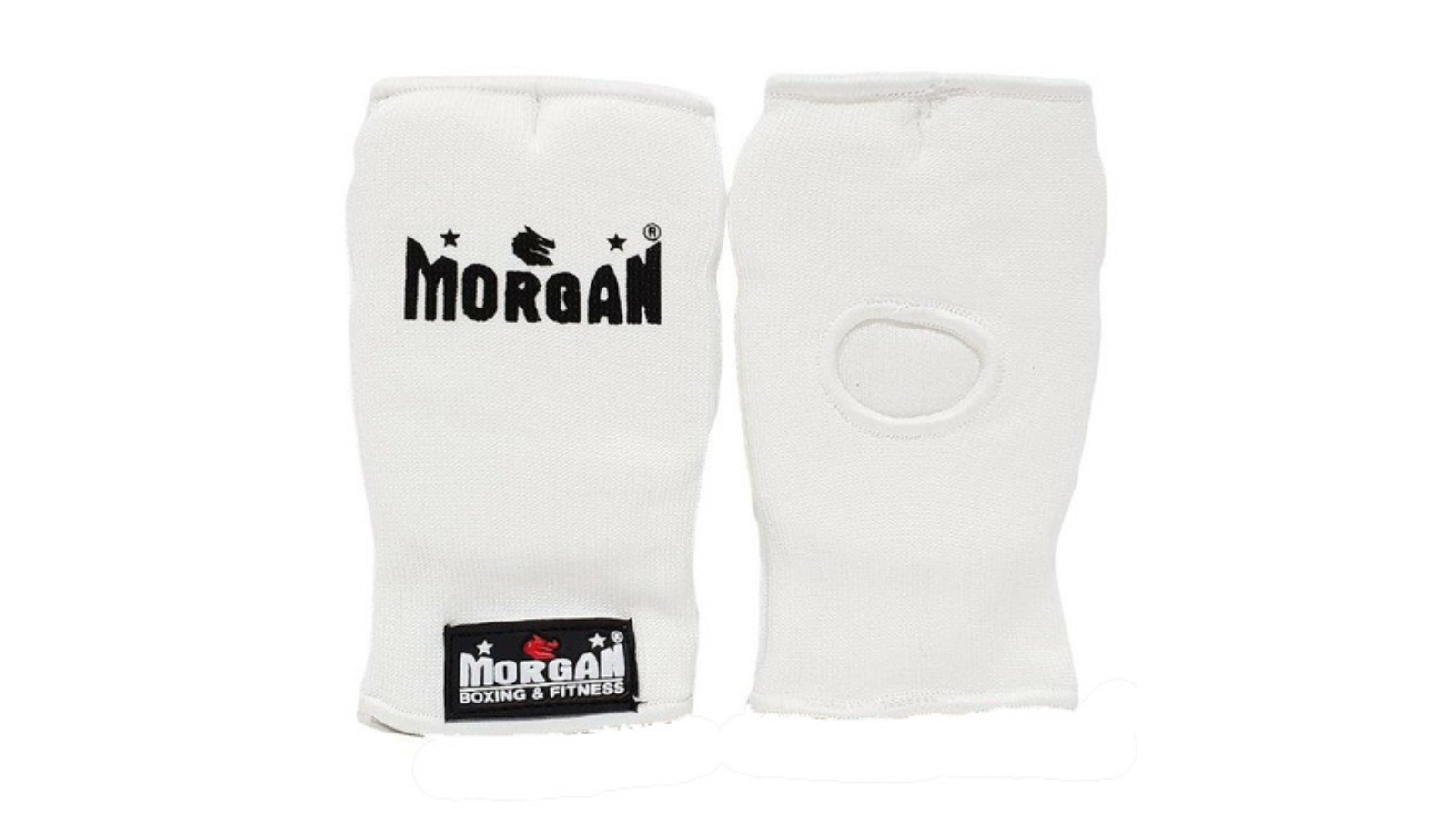 Morgan Sports White Karate Hand Protectors