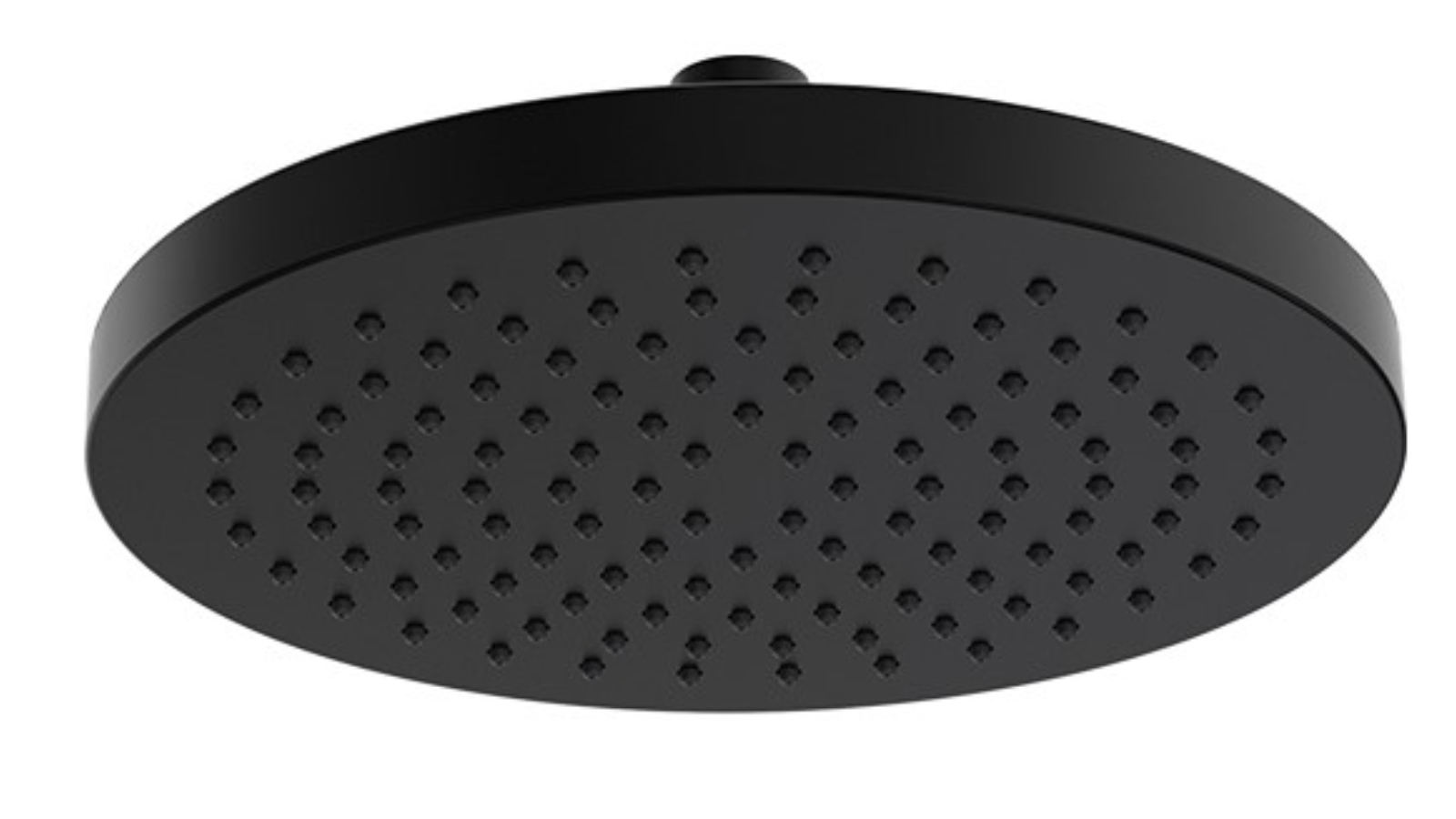 Parisi Play 200mm ABS Round Shower Head - Matte Black