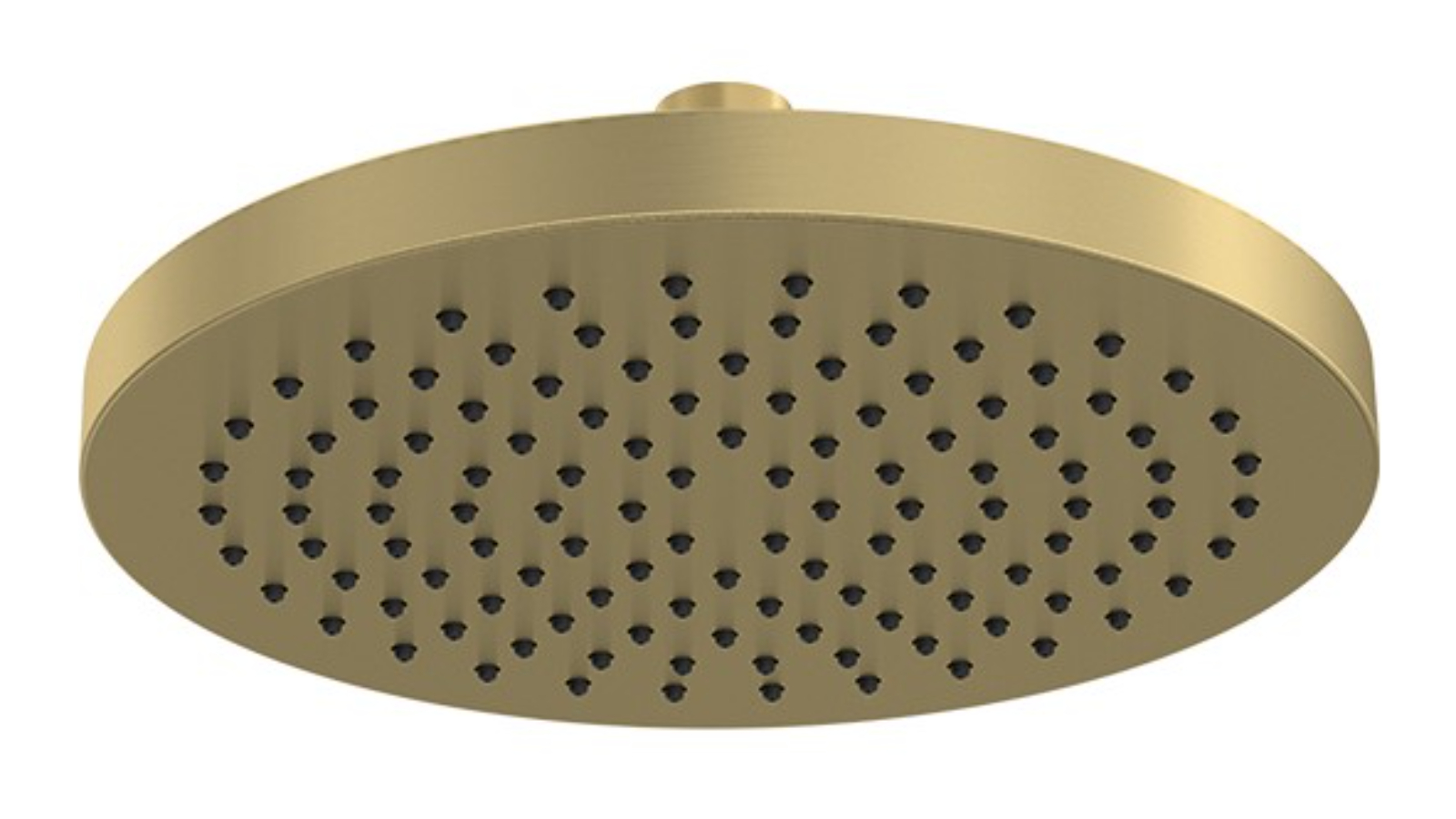 Parisi Play 200mm ABS Round Shower Head - Brushed Brass