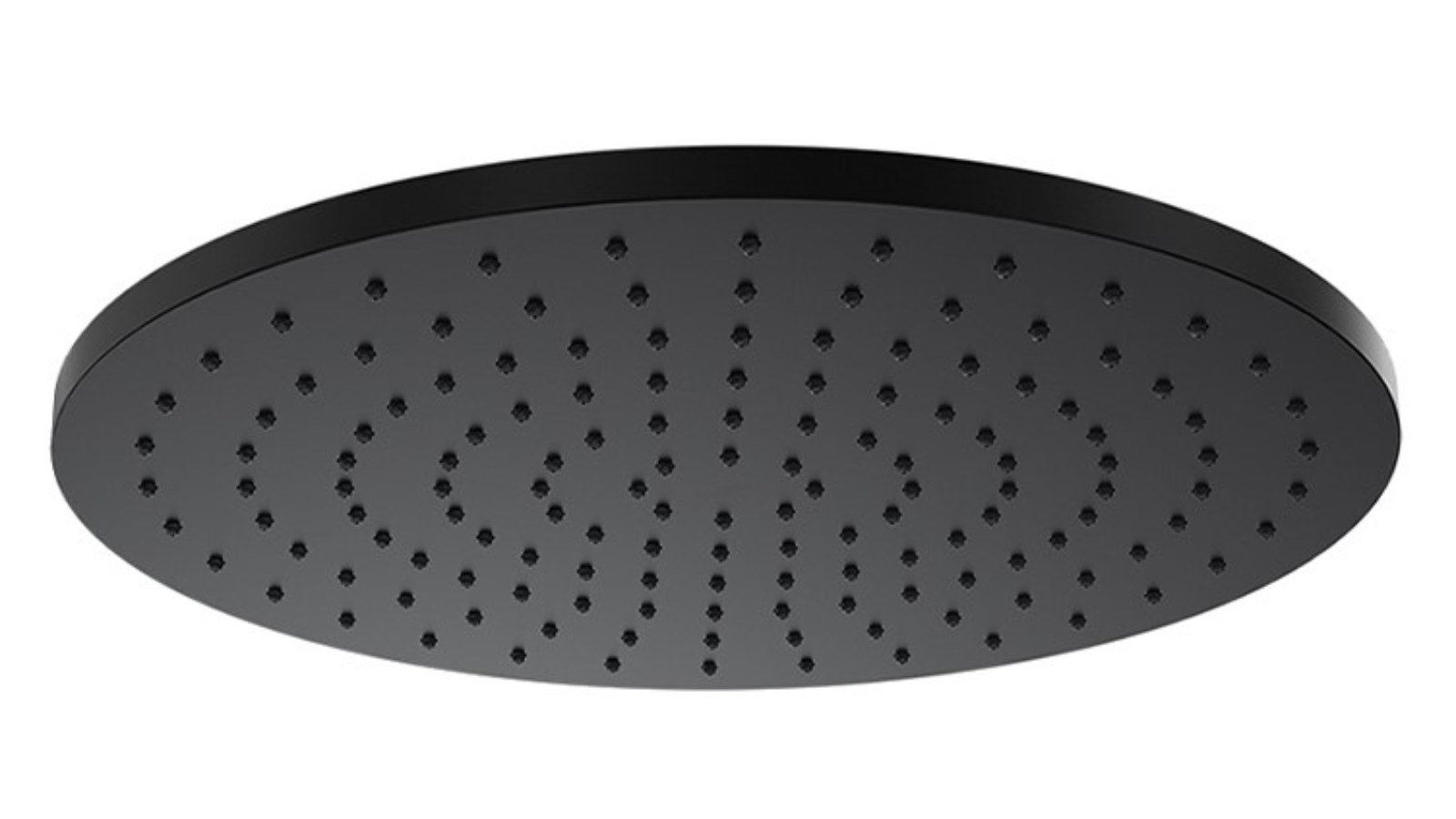 Parisi Play 300mm ABS Round Shower Head - Matte Black