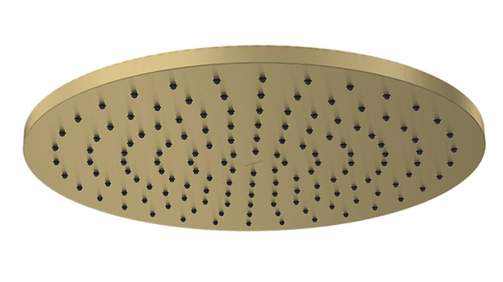 Parisi Play 300mm ABS Round Shower Head - Brushed Brass