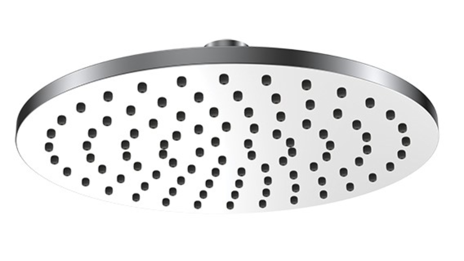 Parisi Play 200mm Brass Round Shower Head - Chrome