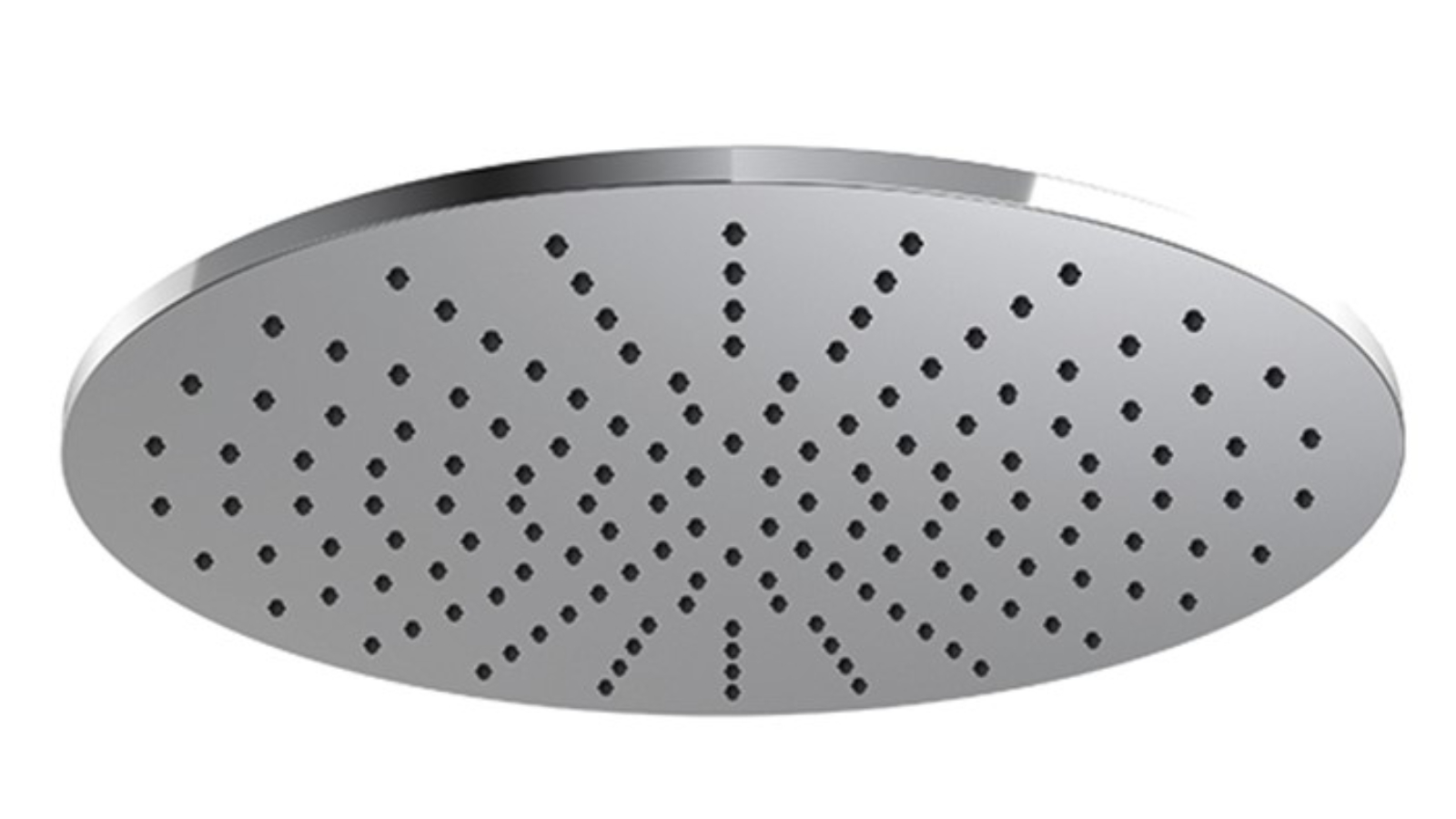 Parisi Play 300mm Brass Round Shower Head - Chrome