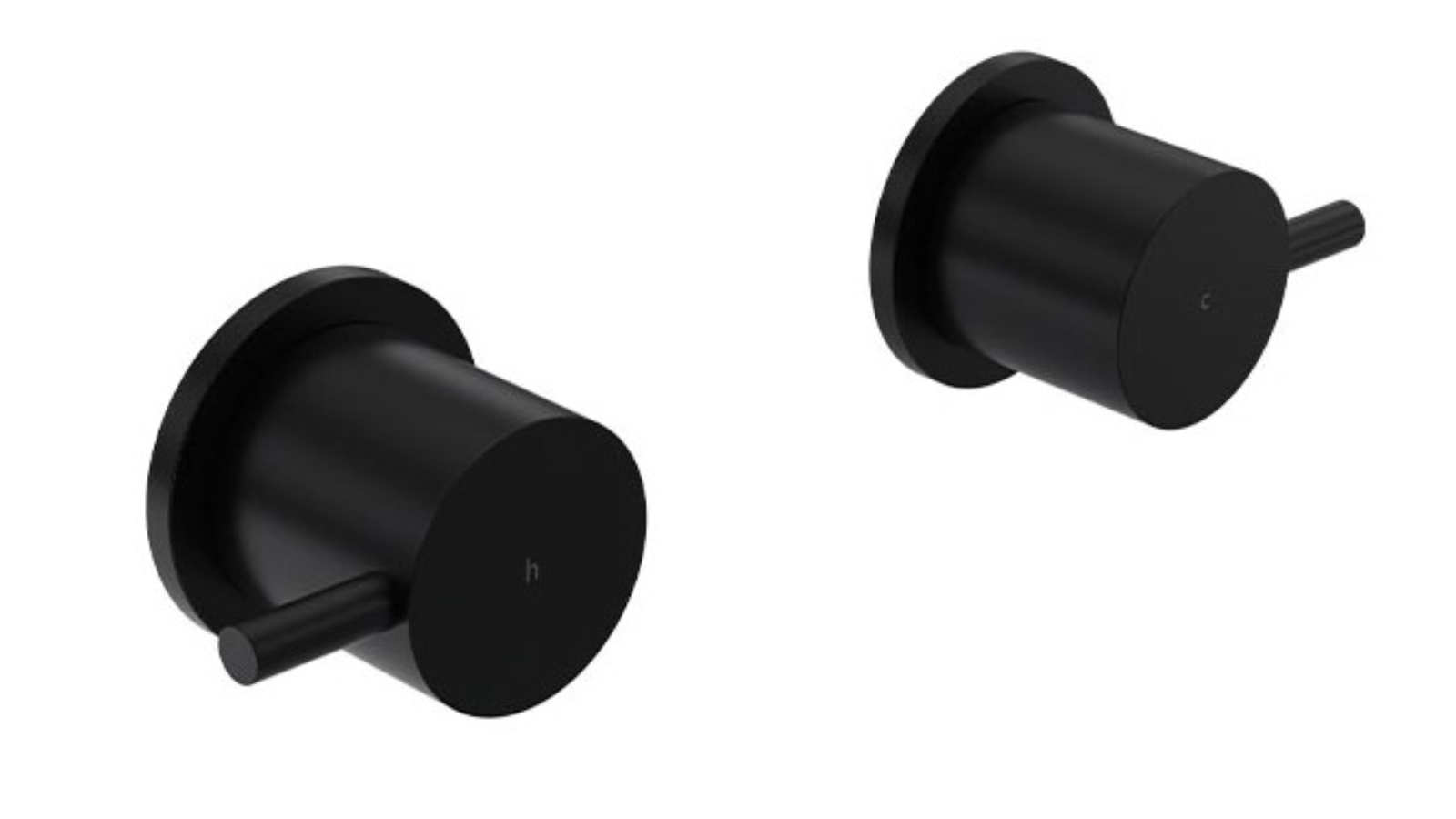 Parisi Play II Wall Top Assemblies - Matte Black