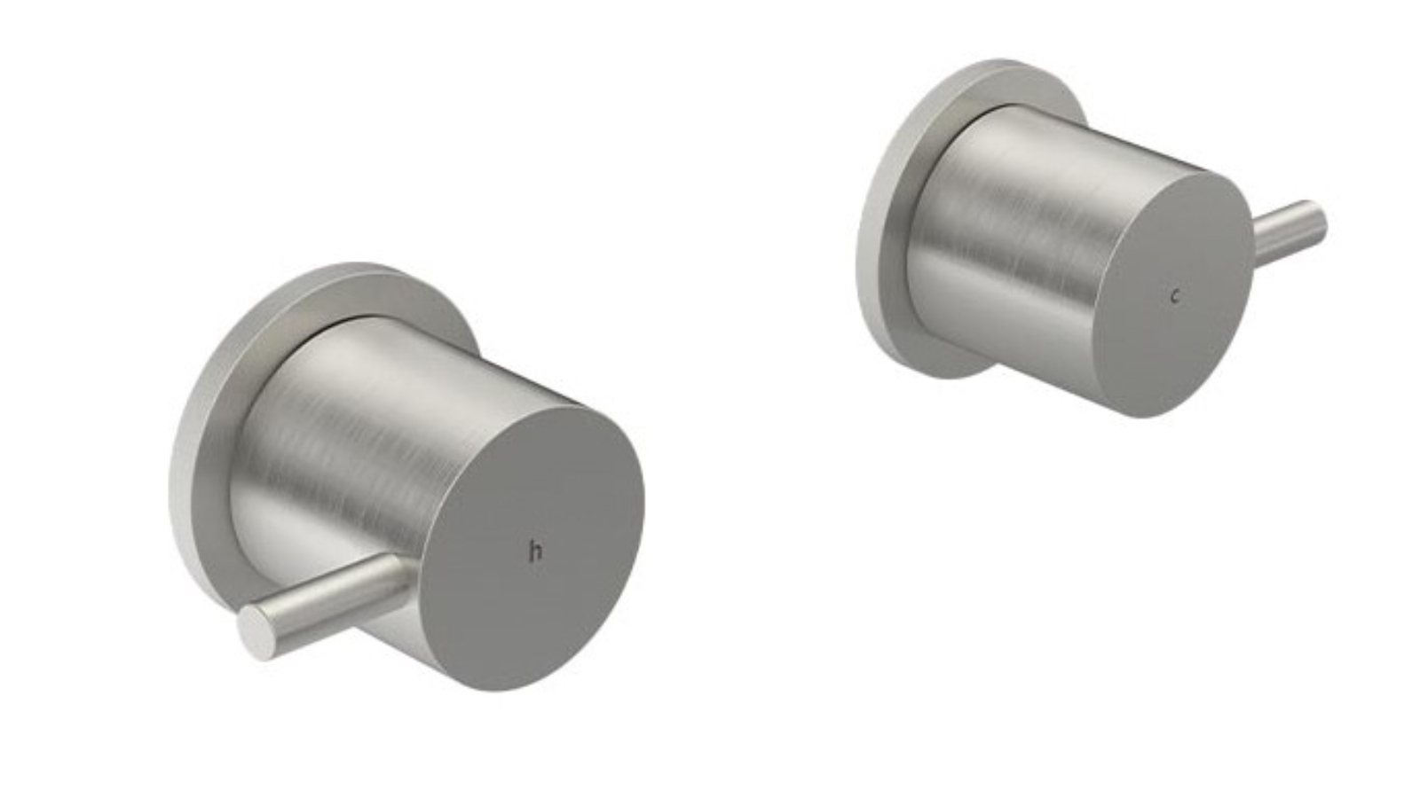 Parisi Play II Wall Top Assemblies - Brushed Nickel