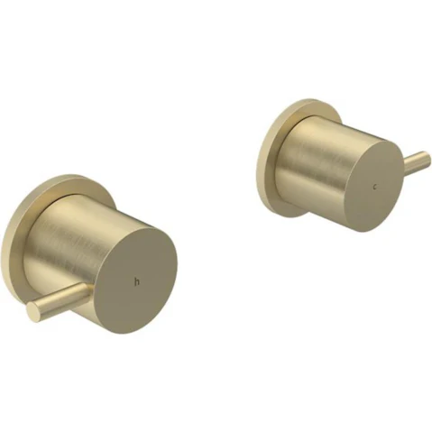 Parisi Play II Wall Top Assemblies - Brushed Brass