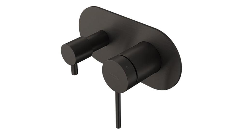 Parisi Play II Wall Mixer with 2 Way Diverter - Fucile