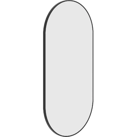 Thermogroup Ablaze Havana Pill Framed Mirror including Demister - Black