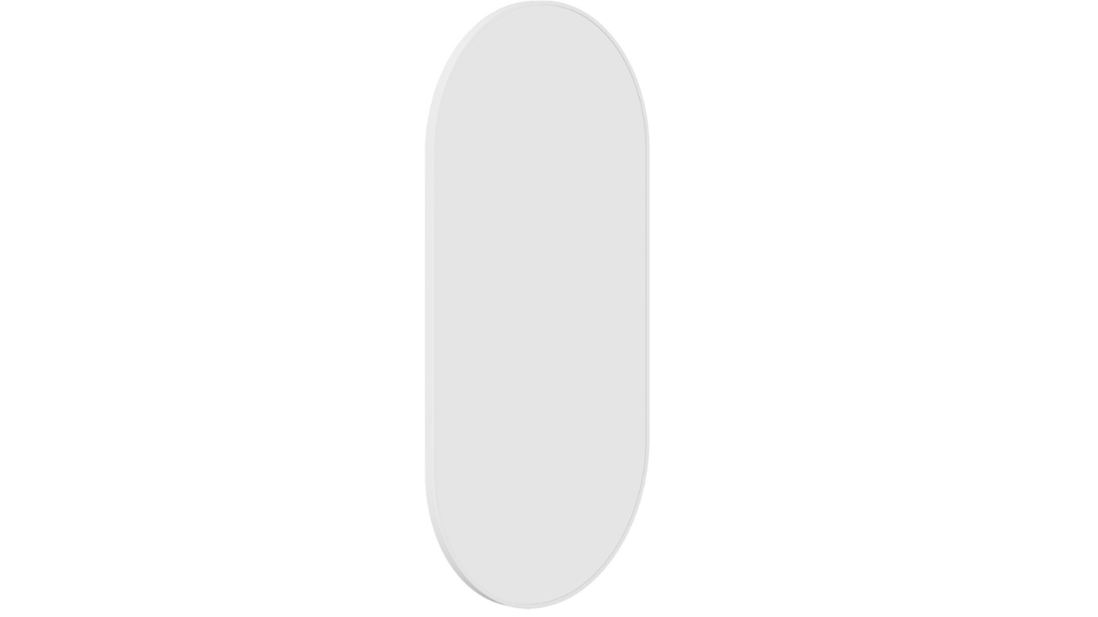 Thermogroup Ablaze Havana Pill Framed Mirror including Demister - White