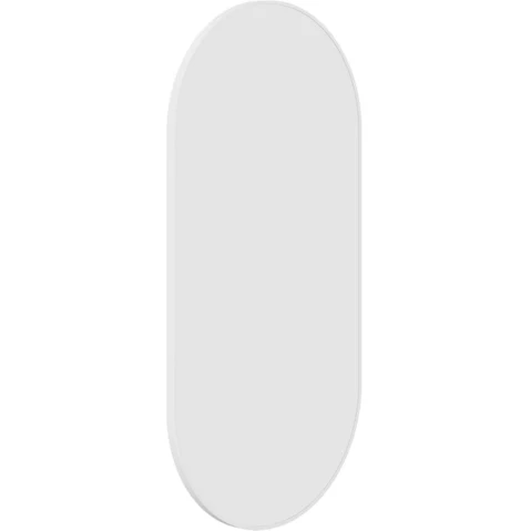 Thermogroup Ablaze Havana Pill Framed Mirror including Demister - White